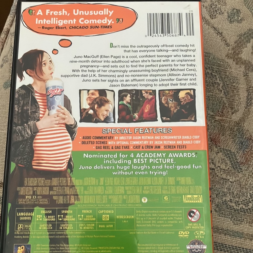 Juno dvd - Picture 2 of 2